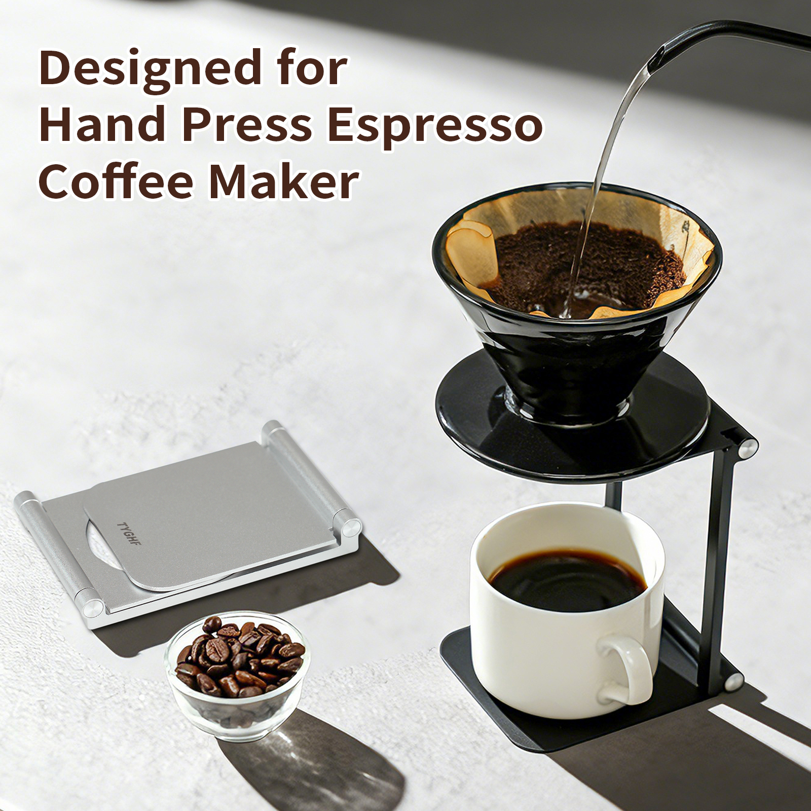 Coffee Equipment Wdt - 2026 Foldable Aluminum Alloy Coffee Machine