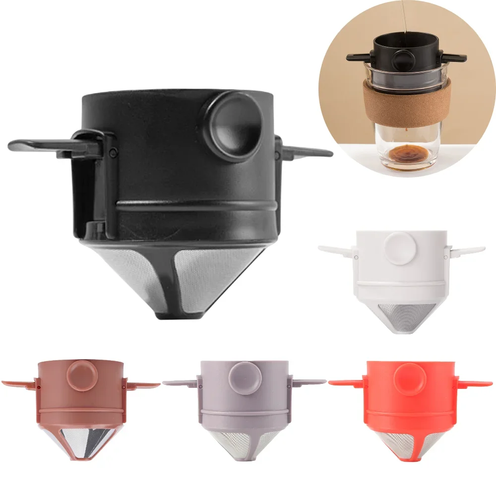 Coffee Equipment Pour Over - Foldable Portable Coffee Filter Coffee Maker