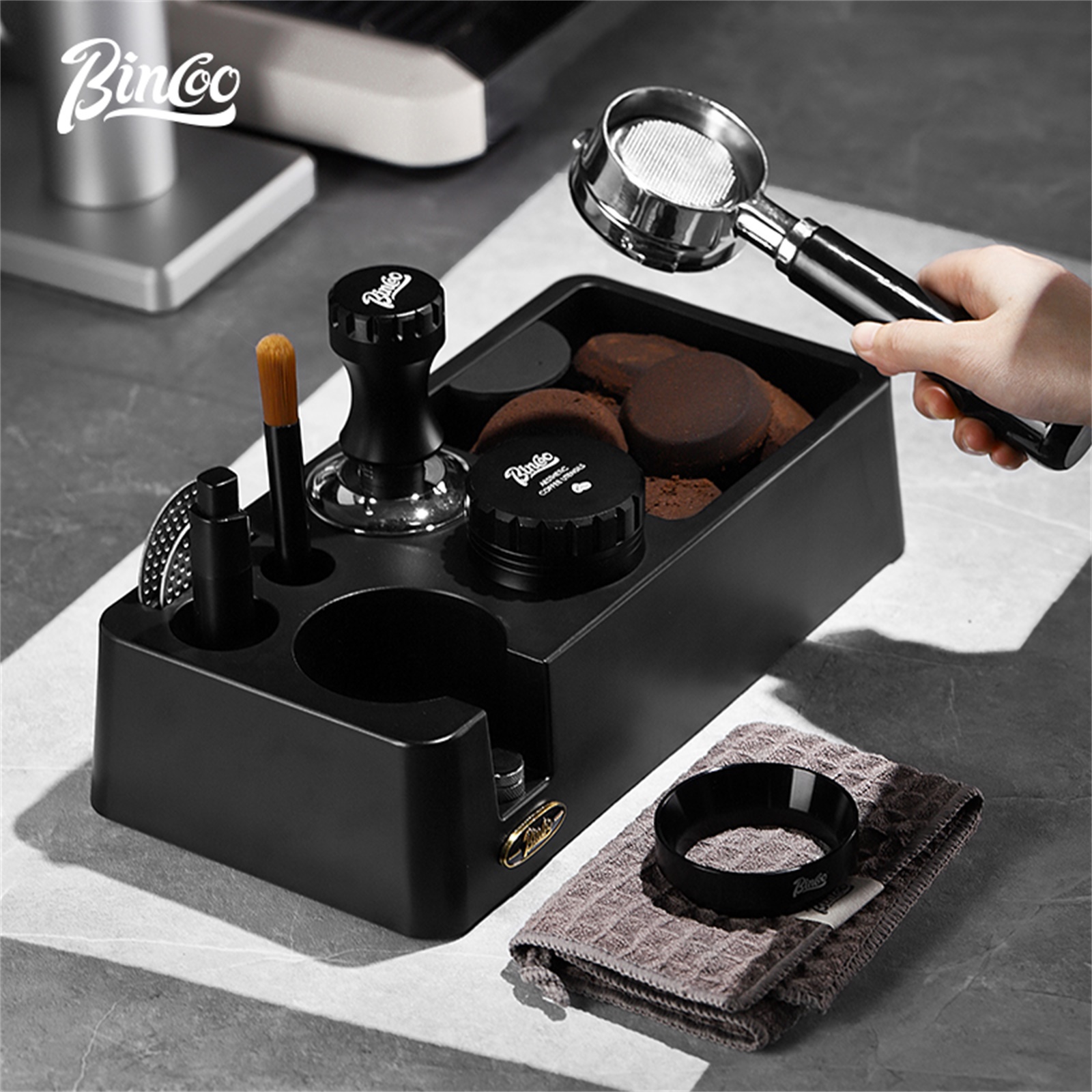 Bincoo Coffee Distributor 51/5 - Espresso Tamper Set ulasan dan harga