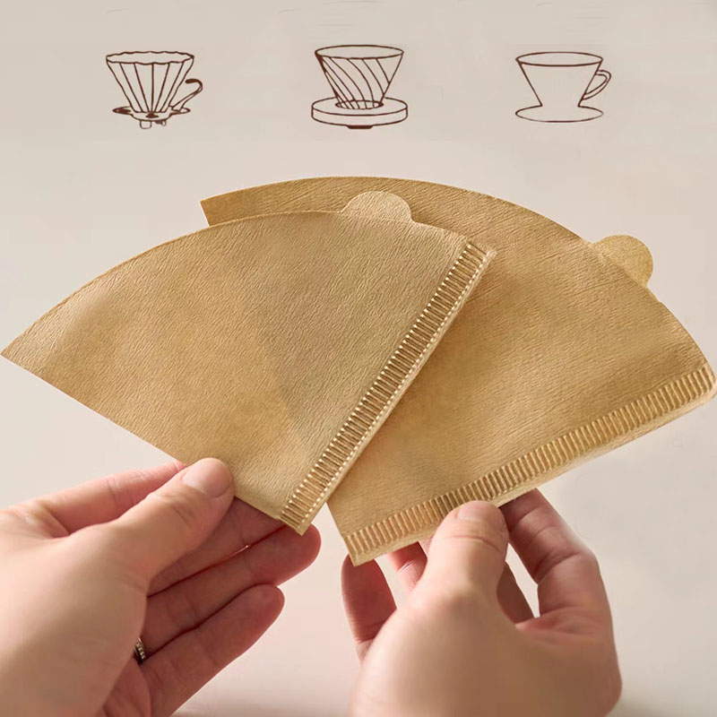 100pcs Coffee Filter Paper Dis - Coffee Equipment Cleaner ulasan dan harga