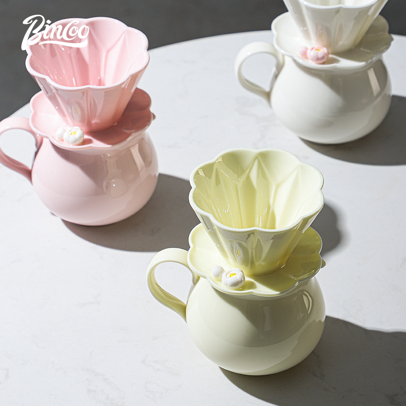 Bincoo-Ceramic Hand Brewing Po - Coffee Equipment Wdt ulasan dan harga