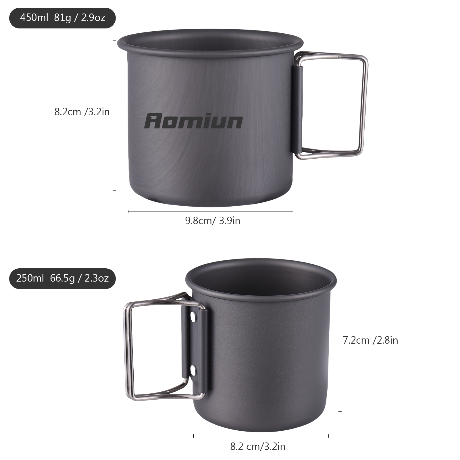 2 Pcs Camping Mug Outdoor Coff - Coffee Equipment And Supplies ulasan dan harga