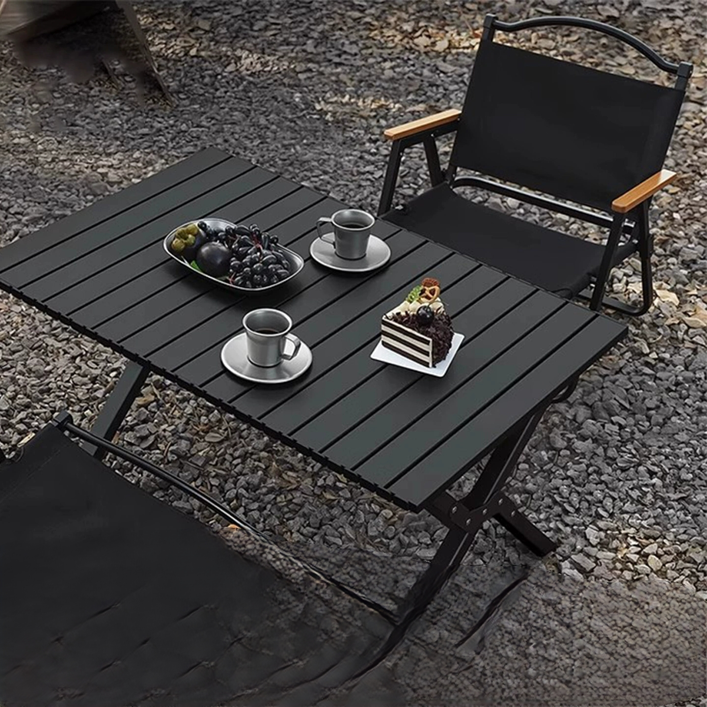 Outdoor folding table, portabl - Coffee Equipment And Supplies ulasan dan harga