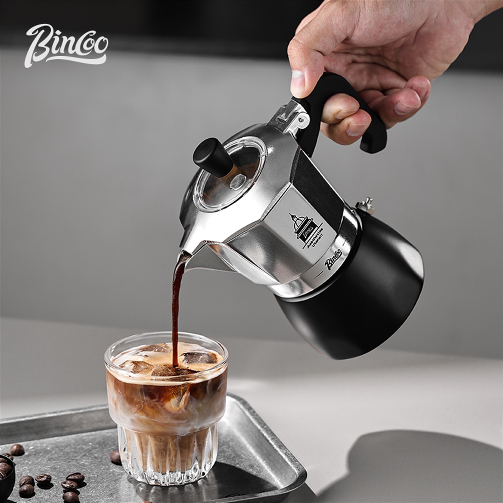 BINCOO Double Valve Moka Pot，E - Coffee Equipment Wdt ulasan dan harga