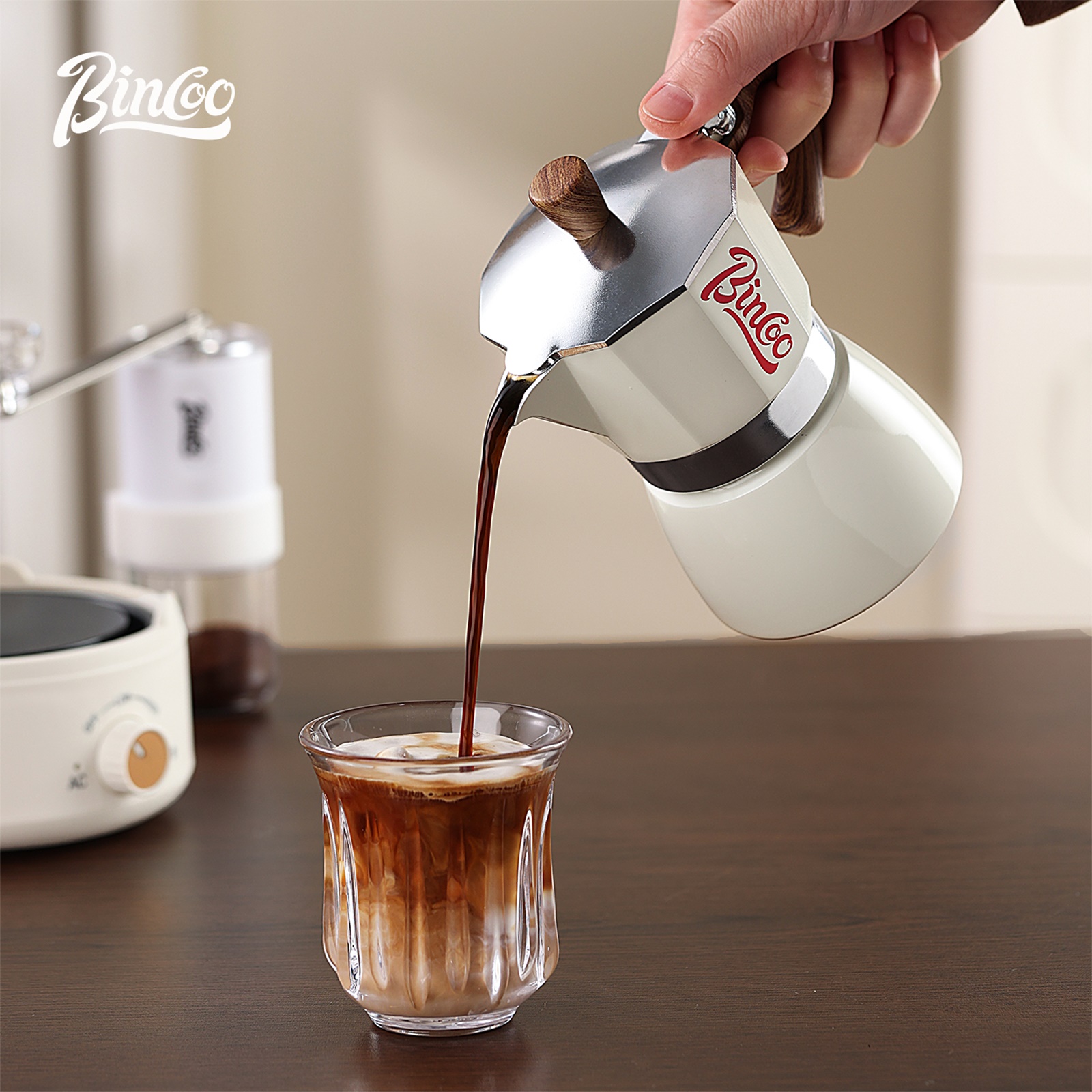 Bincoo Moka Pot and Electric S - Coffee Equipment Wdt ulasan dan harga