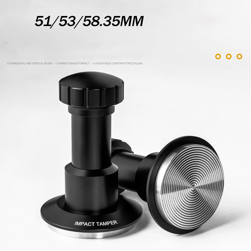 51/53/58mm Coffee Impact Tampe - Espresso Tamper Set ulasan dan harga