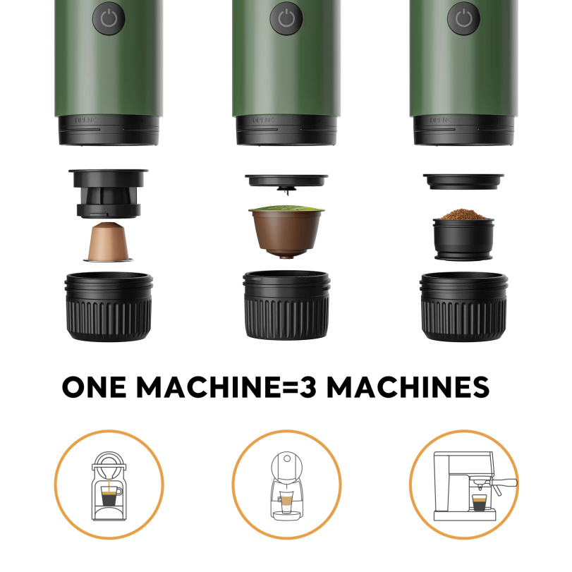 Portable Espresso Machine 3-in - Coffee Equipment Wdt ulasan dan harga