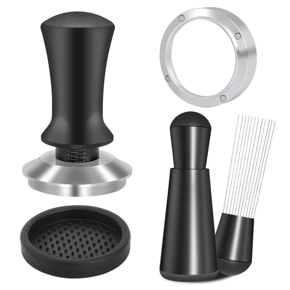 Coffee Accessories 4Pcs 51mm E - Espresso Tamper Set ulasan dan harga