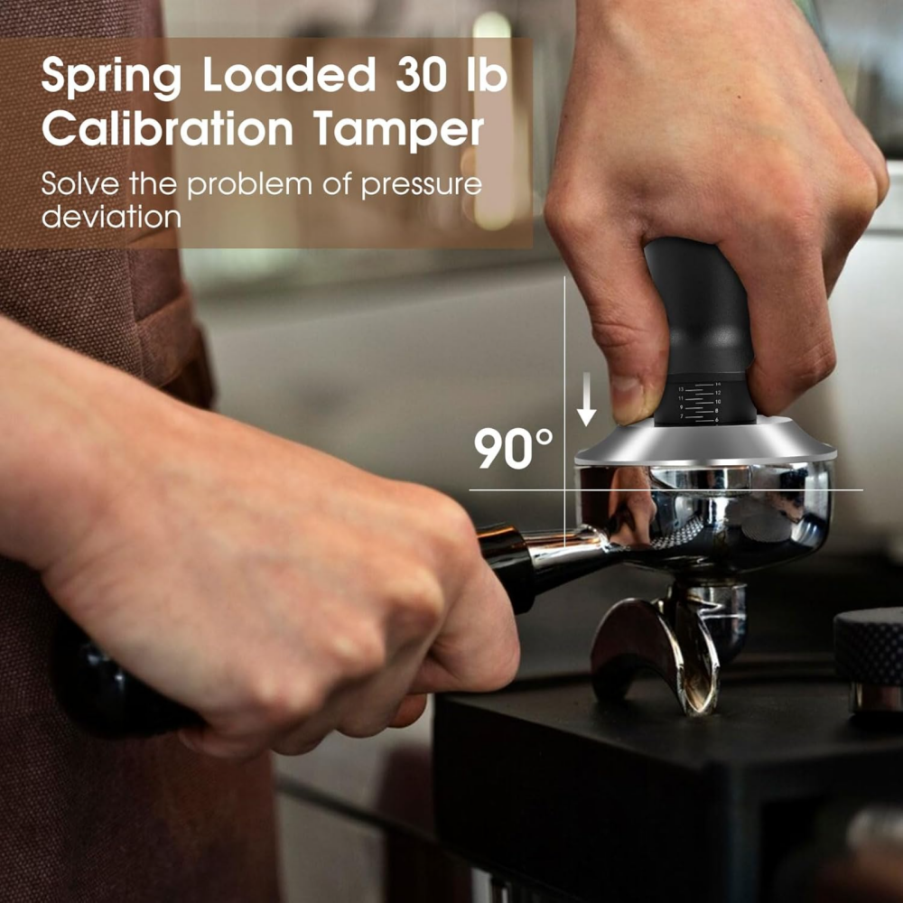 Coffee Accessories 4Pcs 51mm E - Espresso Tamper Set ulasan dan harga