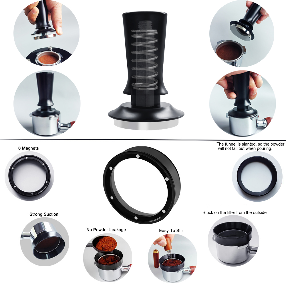 51/53/58mm Espresso Tamper, 5P - Espresso Tamper Set ulasan dan harga