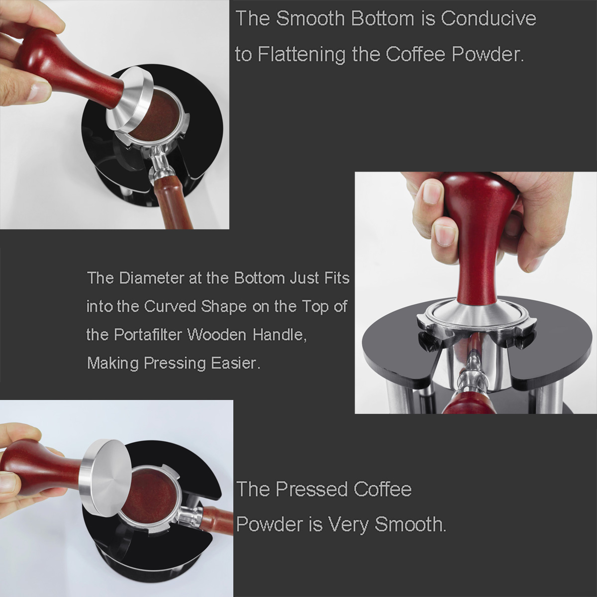51mm 53mm 58mm Espresso Tamper - Espresso Tamper Set ulasan dan harga