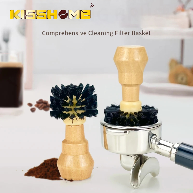 Coffee Brush Cleaner Solid Woo - Coffee Equipment Cleaner ulasan dan harga