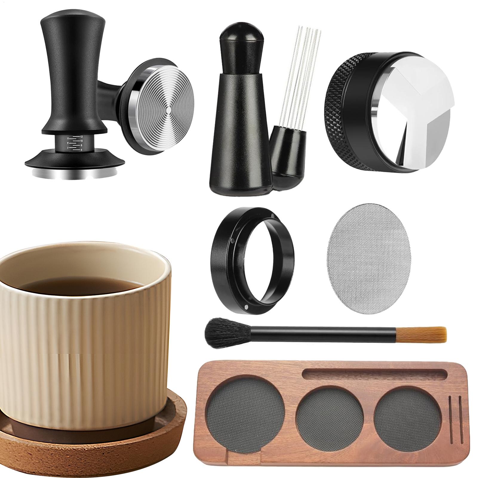 7Pcs Espresso Accessories Kit, - Espresso Tamper Set ulasan dan harga